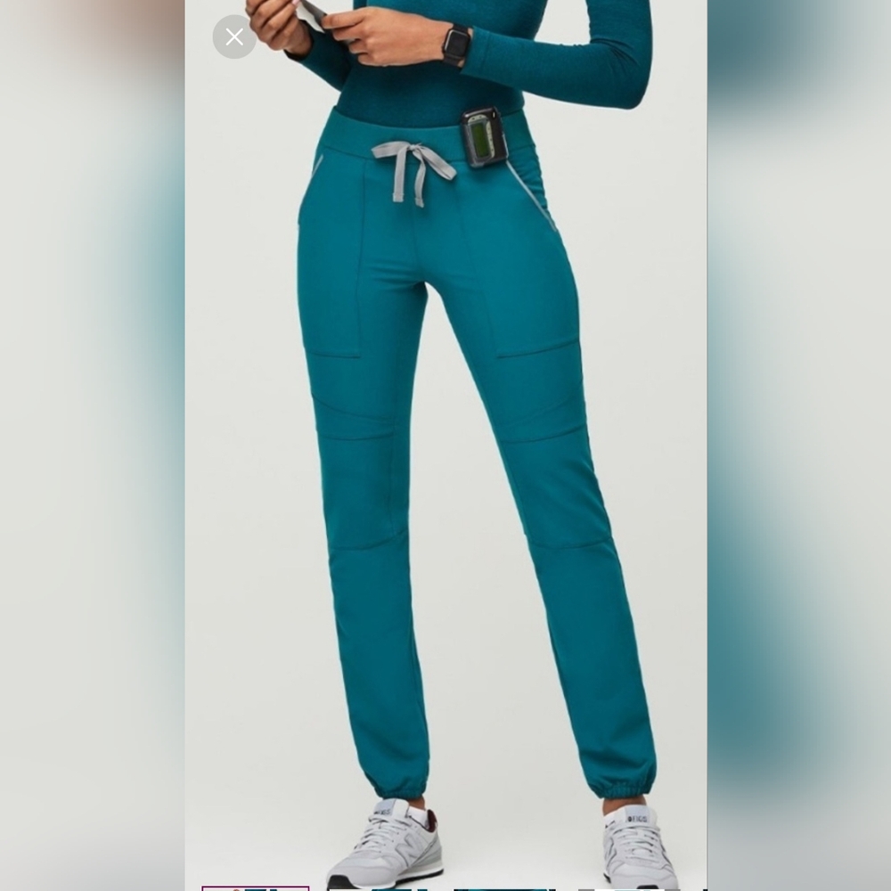 FIGS Pacific Blue Slim Jogger Scrub Pants